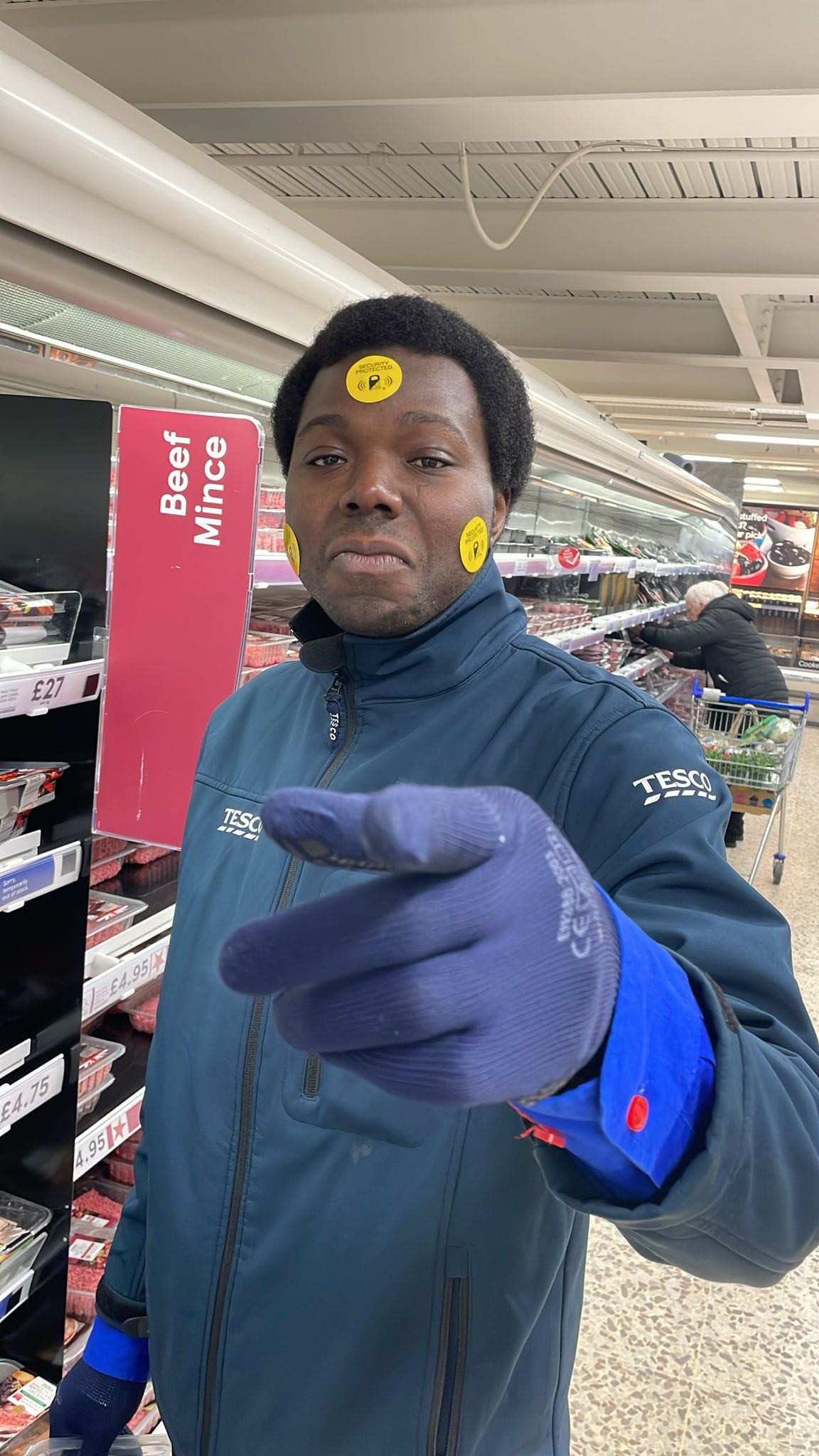 William at her new job